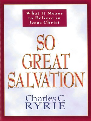 cover image of So Great Salvation